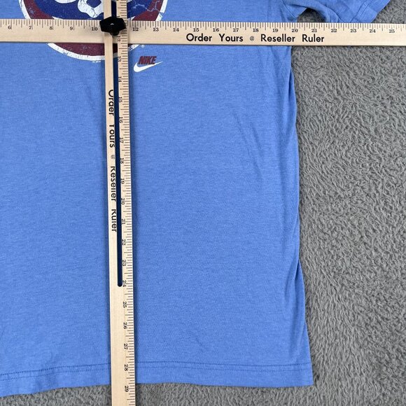 Chicago Cubs Mens Nike Standard Fit Logo T-Shirt Sz Large - Picture 4 of 4